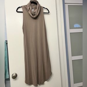 Turtle/cowl neck dress